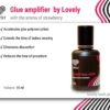 Glue amplifier for eyelash extension Lovely, strawberry aroma